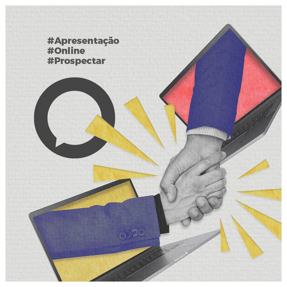Apresentação on-line na estratégia de prospecção